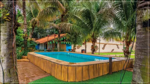 Hospedagem Carpe Diem Park Hotel Eco Resort em Olímpia