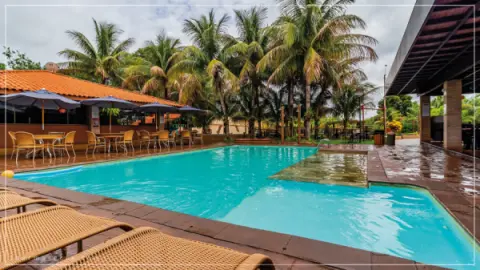 Hospedagem Carpe Diem Park Hotel Eco Resort em Olímpia