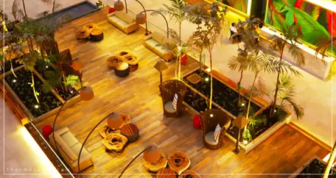 Hospedagem Hot Beach Resort em Olímpia SP
