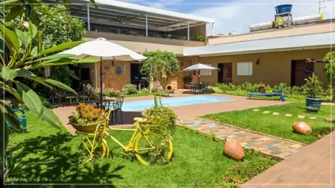 Hospedagem Pousada Toca das Águas em Olímpia