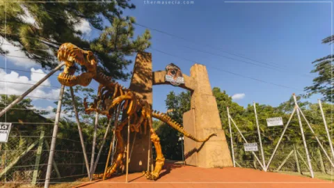 Ingresso Vale dos Dinossauros em Olimpia SP