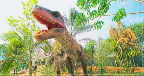 Ingresso Vale dos Dinossauros em Olimpia SP