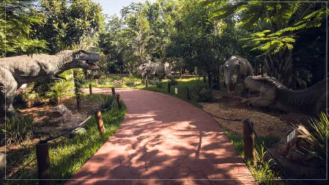 Ingresso Vale dos Dinossauros em Olimpia SP