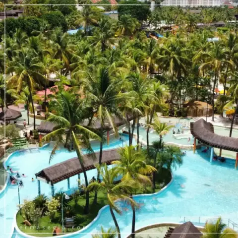 Sonolência atração para família no Thermas dos Laranjais