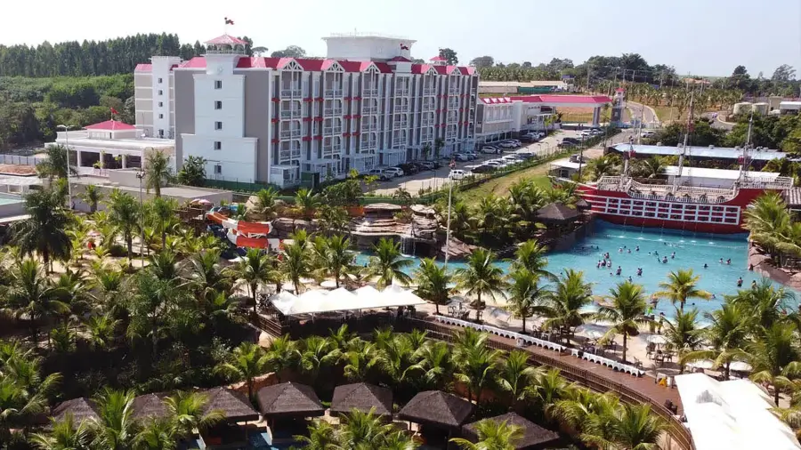 Foto demonstrativa de Hospedagem São Pedro Thermas Resort - Com acesso ao Thermas Wate
