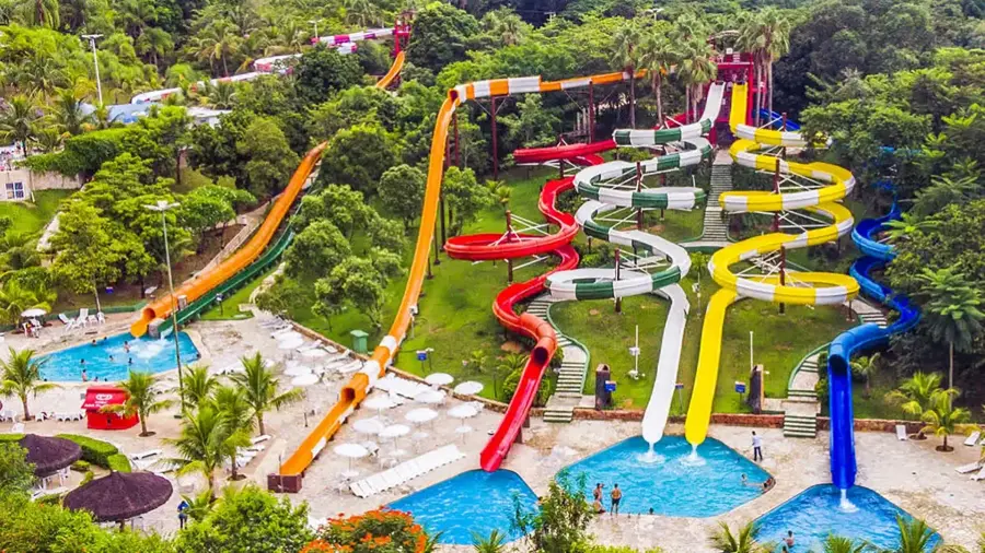 Foto demonstrativa de Ingresso Thermas de São Pedro - São Pedro SP