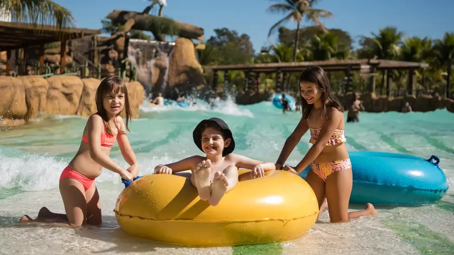 Imagem destauente: Top 5 atra&ccedil;&otilde;es para crian&ccedil;as do thermas dos Laranjais